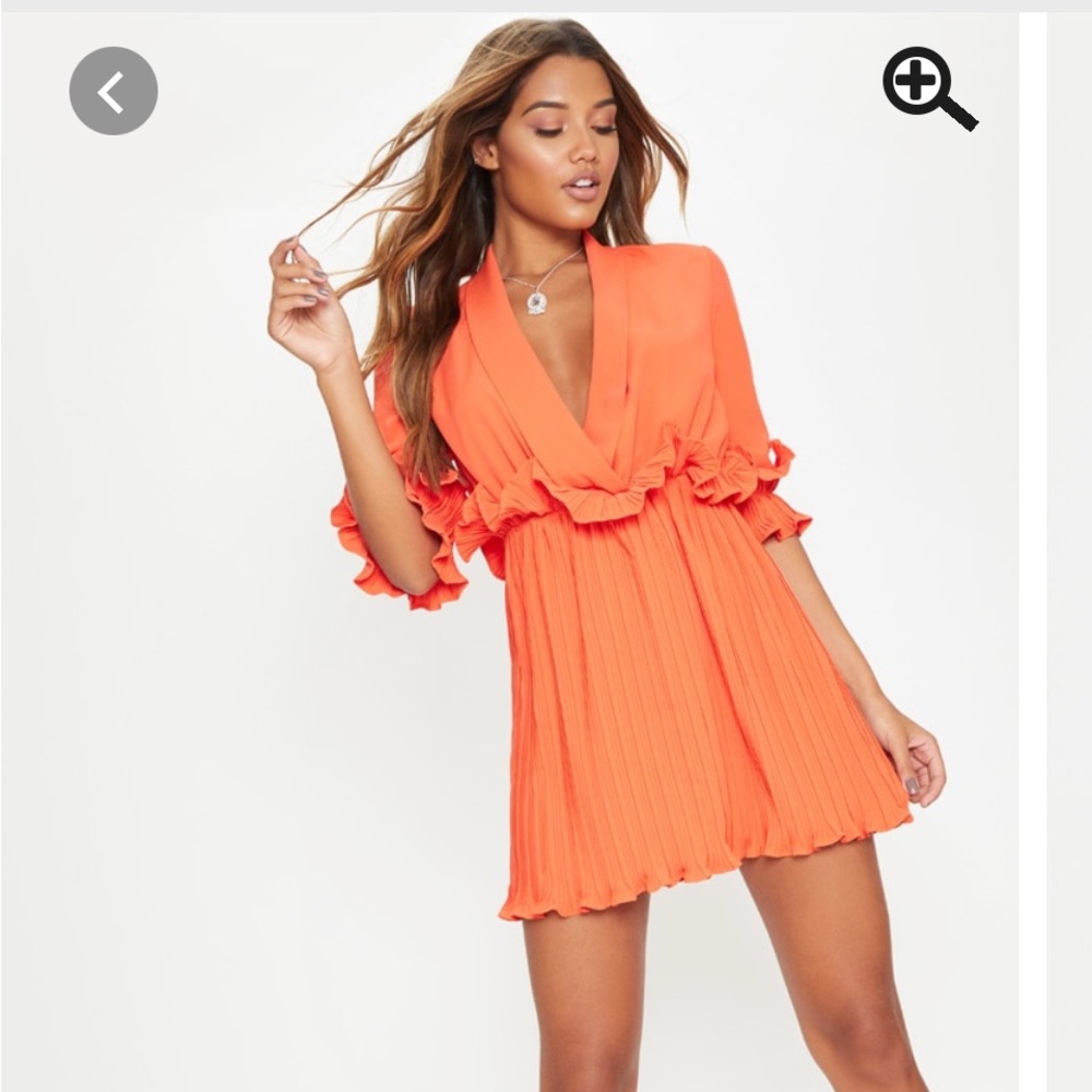Orange dress